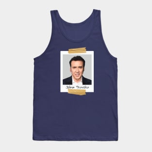 Nicolas Cage Face Off John Travolta Funny Tank Top